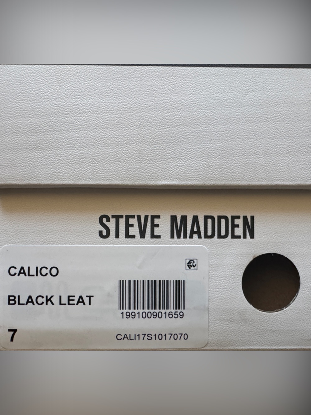 Steve Madden Black Split-Toe Flats – Size 7 - Picture 7 of 7